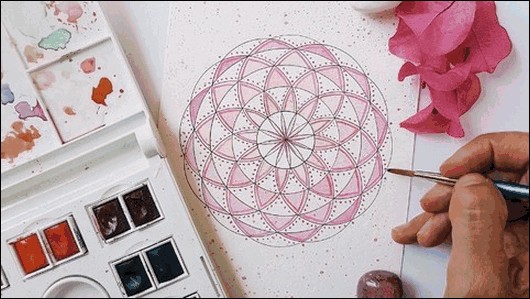Aprende a dibujar Mandalas como instrumento de Mindfulness